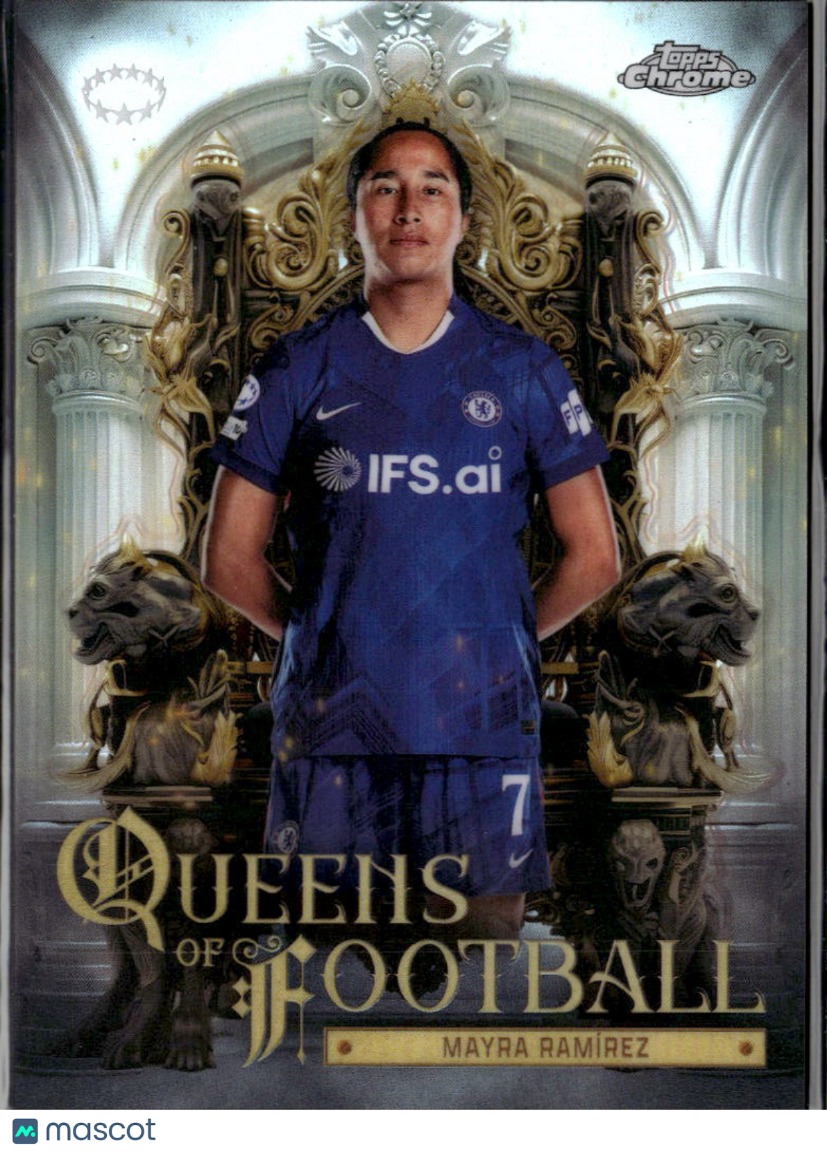 Mayra Ramírez 2026 Topps Chrome UEFA Women's Queens of Football Chelsea FC