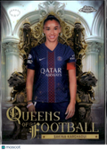 Sakina Karchaoui 2026 Topps Chrome Women's Queens Football Paris Saint-Germain