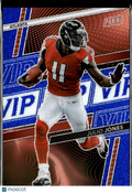 Julio Jones 2026 Panini Prizm National VIP Blue 71/75 Atlanta Falcons