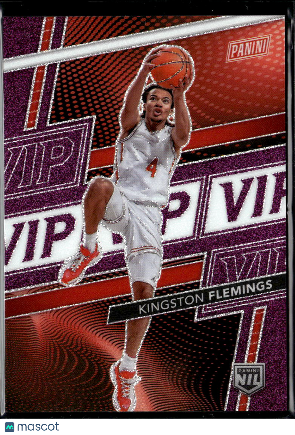Kingston Flemings 2026 Panini Prizm VIP Purple 31/149 Hawks