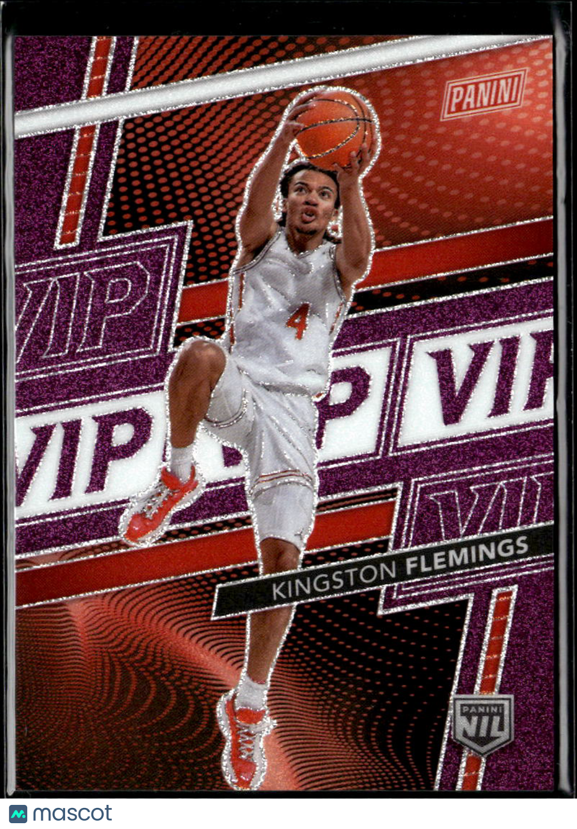 Kingston Flemings 2026 Panini Prizm VIP Purple 62/149 Hawks
