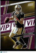 Drew Brees 2020 Panini Prizm VIP Purple 59/149 New Orleans Saints