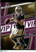 Drew Brees 2020 Panini Prizm VIP Purple 96/149 New Orleans Saints
