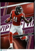 Julio Jones 2026 Panini Prizm VIP Purple 22/149 Atlanta Falcons