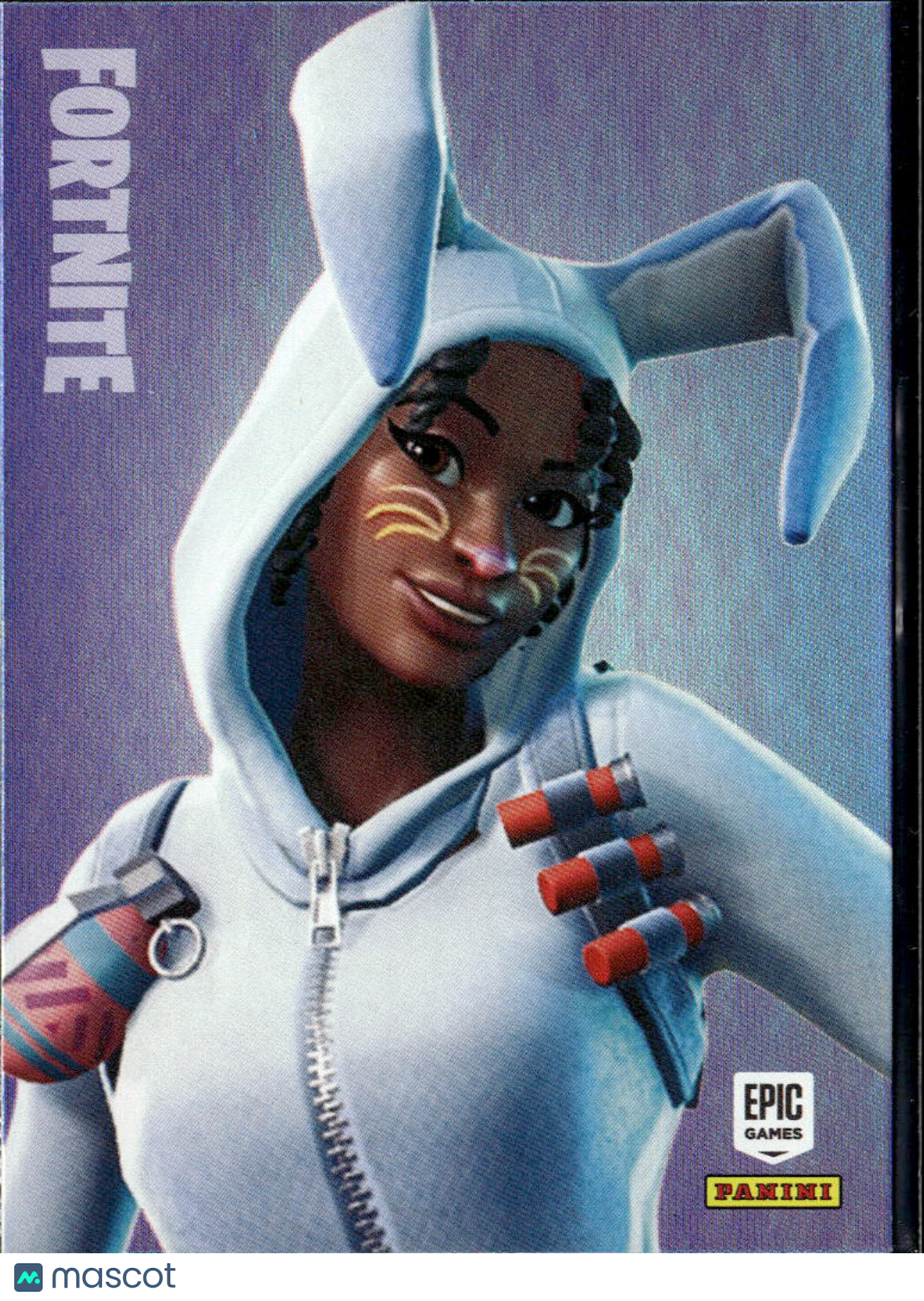 Bunny Brawler 2019 Panini Fortnite HOLO Epic Outfit #205