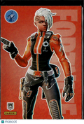 Blockade Runner 2021 Panini Fortnite Opitchrome Rare Outfit #33