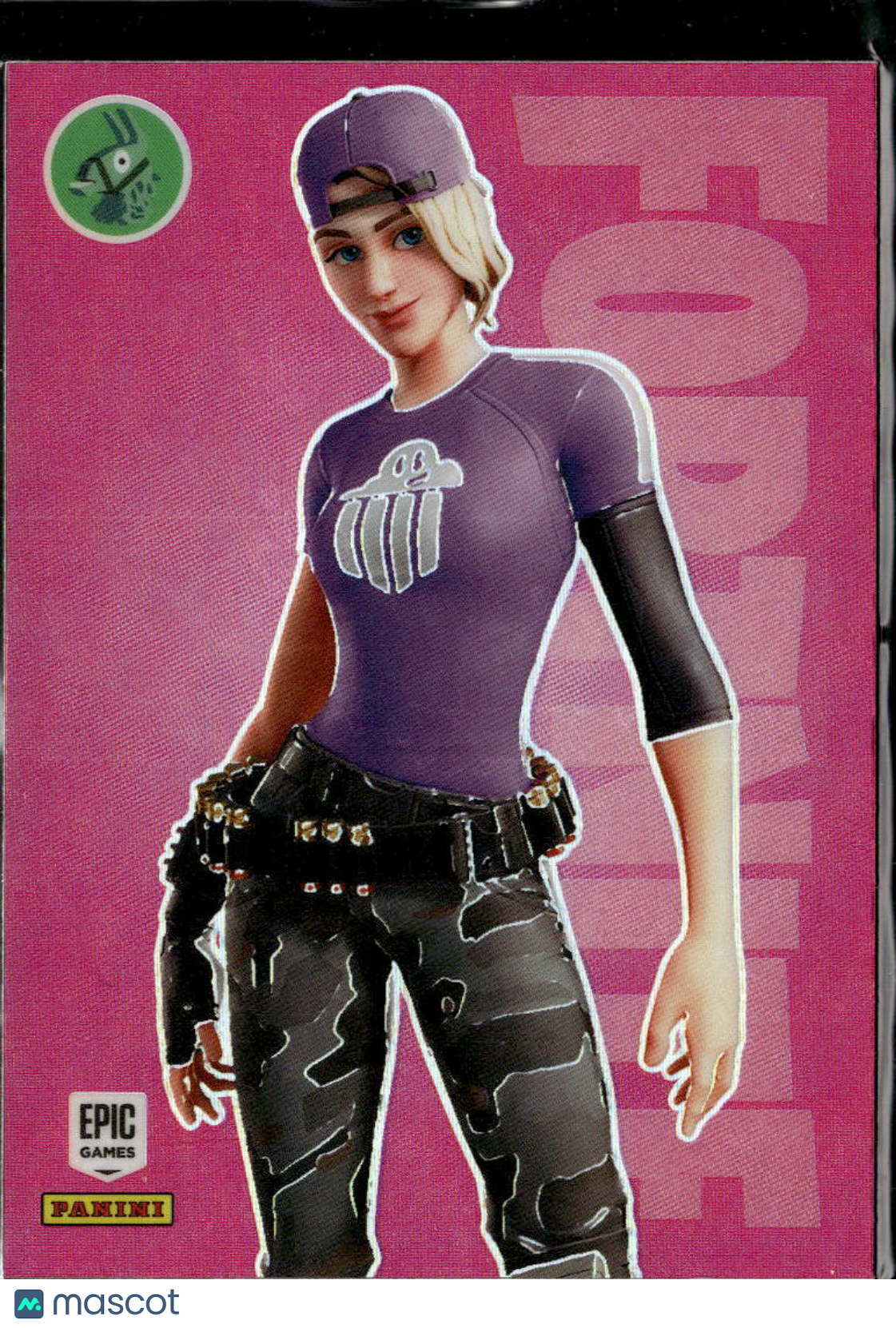 Branded Brigadier 2021 Panini Fortnite Optichrome Uncommon Outfit #4