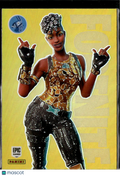 Disco Diva 2021 Panini Fortnite Series 3 Optichrome Rare Outfit #47
