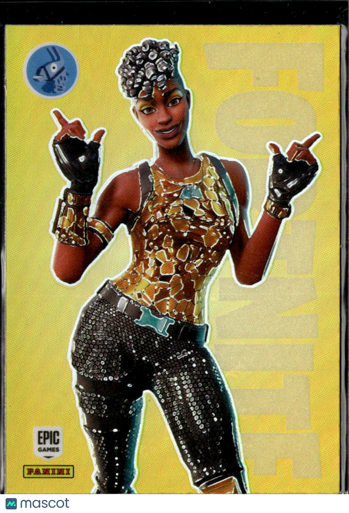 Disco Diva 2021 Panini Fortnite Series 3 Optichrome Rare Outfit #47