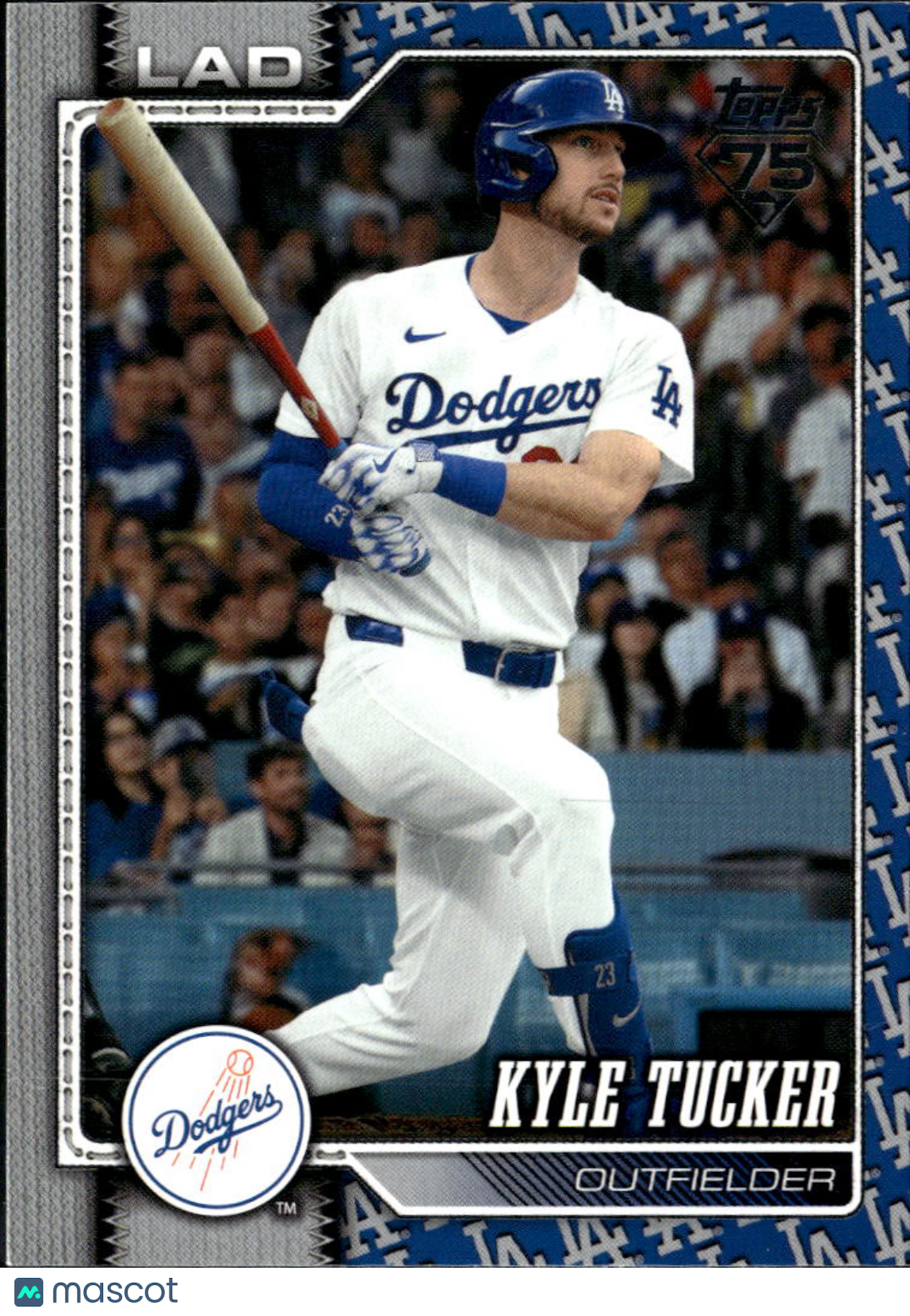 Kyle Tucker 2026 Topps Team Logo SSP Los Angeles Dodgers