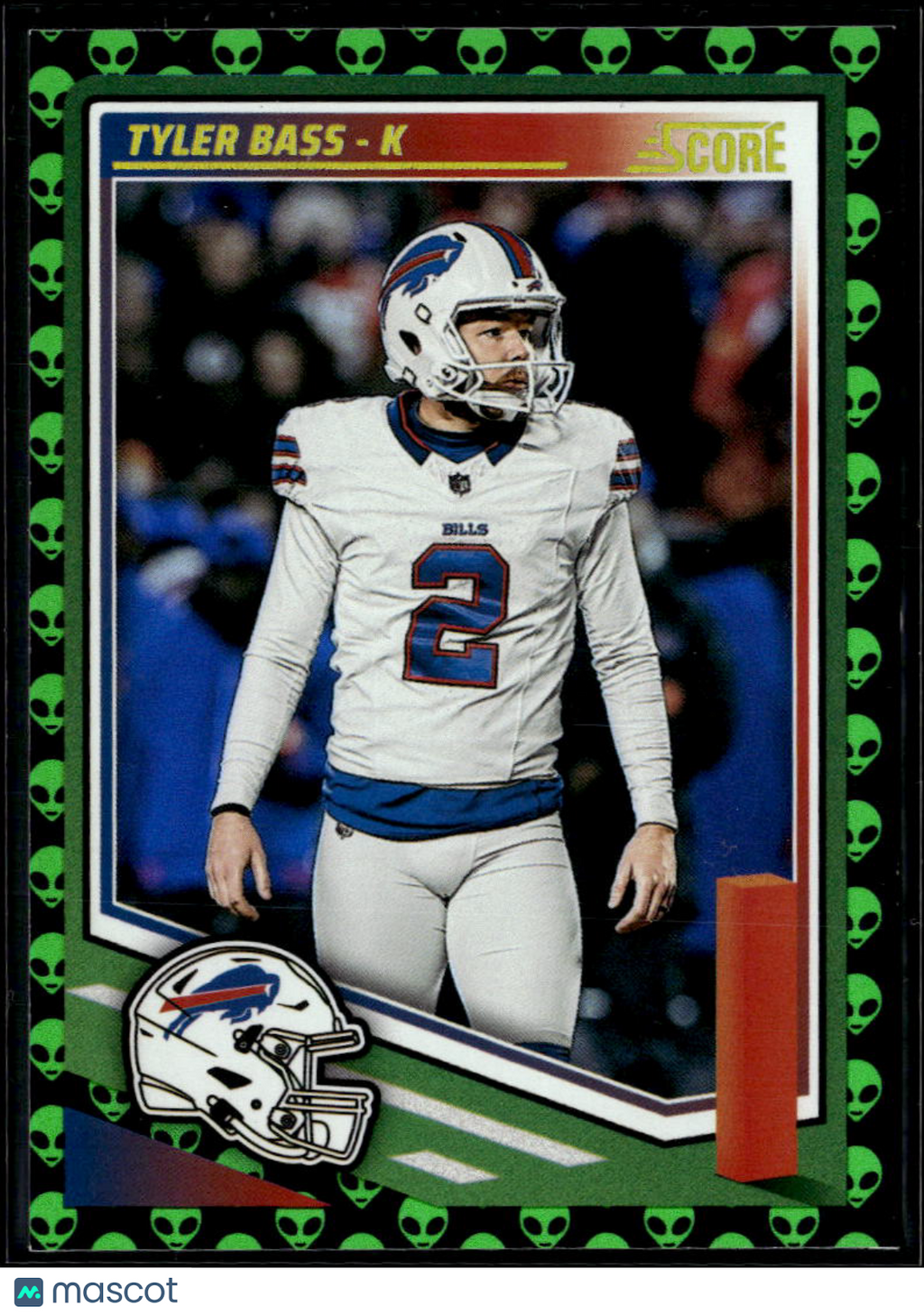 Tyler Bass 2025 Score Extraterrestrial Alien SSP Buffalo Bills