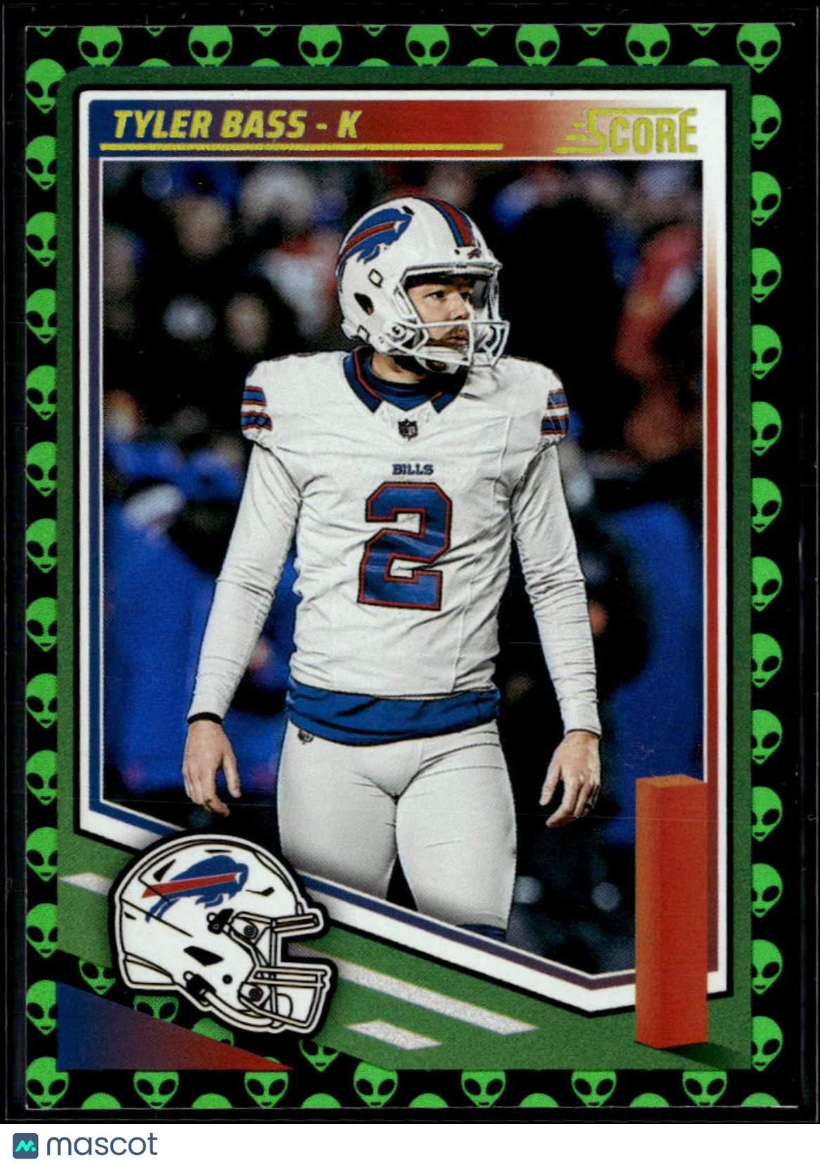 Tyler Bass 2025 Score Extraterrestrial Alien SSP Buffalo Bills