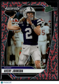 Avery Johnson 2025 Prizm Draft Snakeskin SSP Rookie RC Kansas State Wildcats