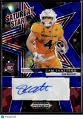 Cam Skattebo 2025 Prizm Draft Auto Autograph RC 8/45 Arizona State Giants