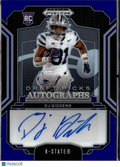 DJ Giddens 2025 Prizm Draft Auto Autograph RC /249 Kansas State Wildcats