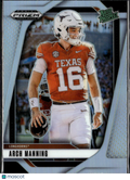 Arch Manning 2025 Panini Prizm Silver Prizm Rookie RC Texas Longhorns