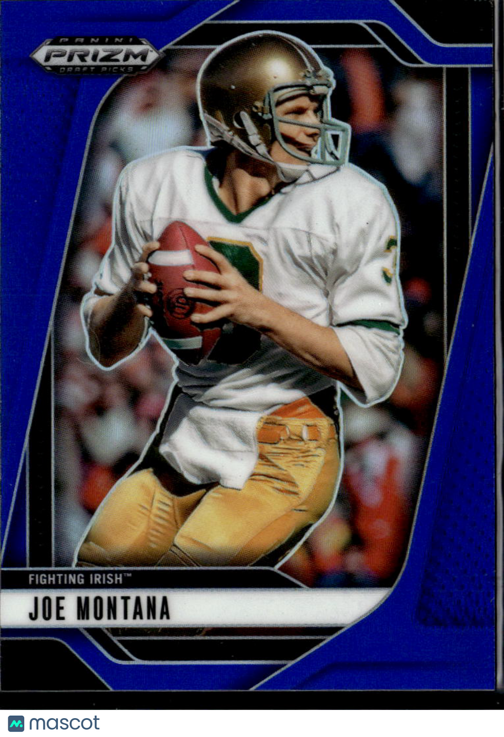 Joe Montana 2025 Prizm Draft Picks Blue /249 Notre Dame Fighting Irish