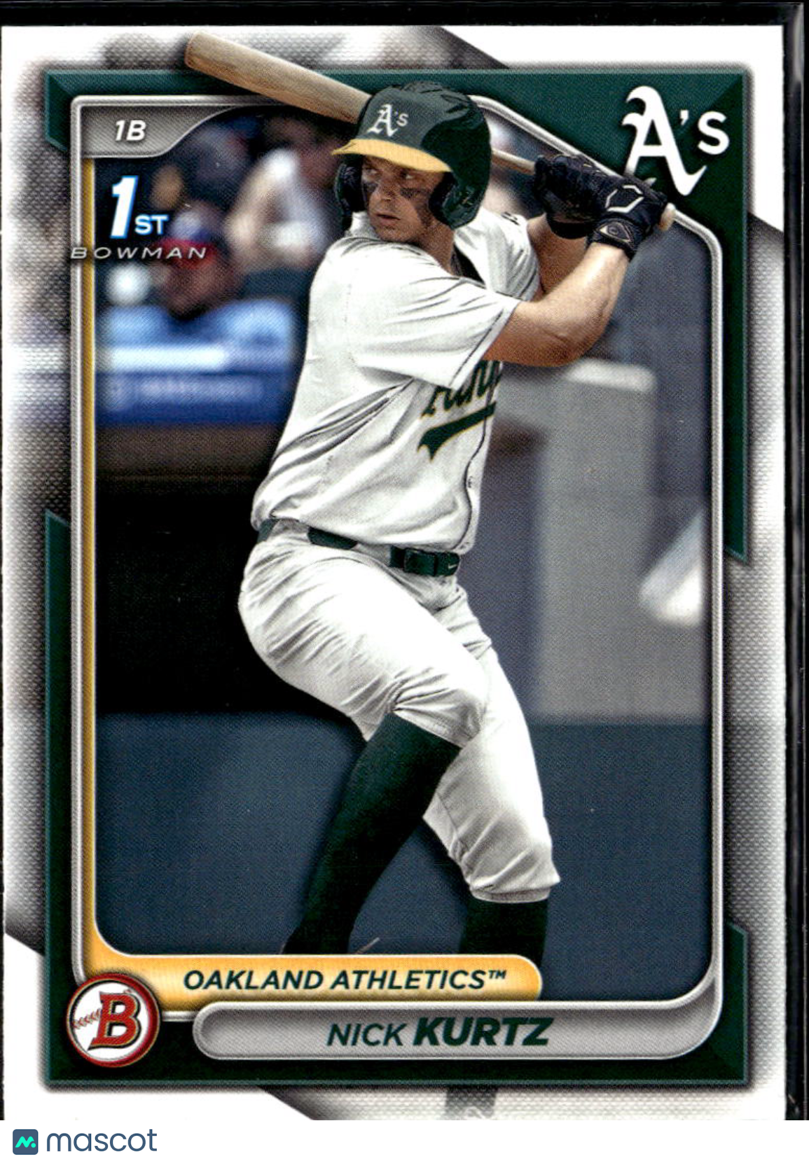 Nick Kurtz 2024 Bowman Draft 1st Bowman Oakland Athletics