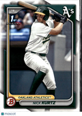 Nick Kurtz 2024 Bowman Draft Oakland Athletics