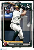 Nick Kurtz 2024 Bowman Draft 1st Bowman Oakland Athletics
