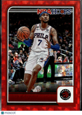 Jalen McDaniels 2023 NBA Hoops Red /99 Toronto Raptors Philadelphia 76ers
