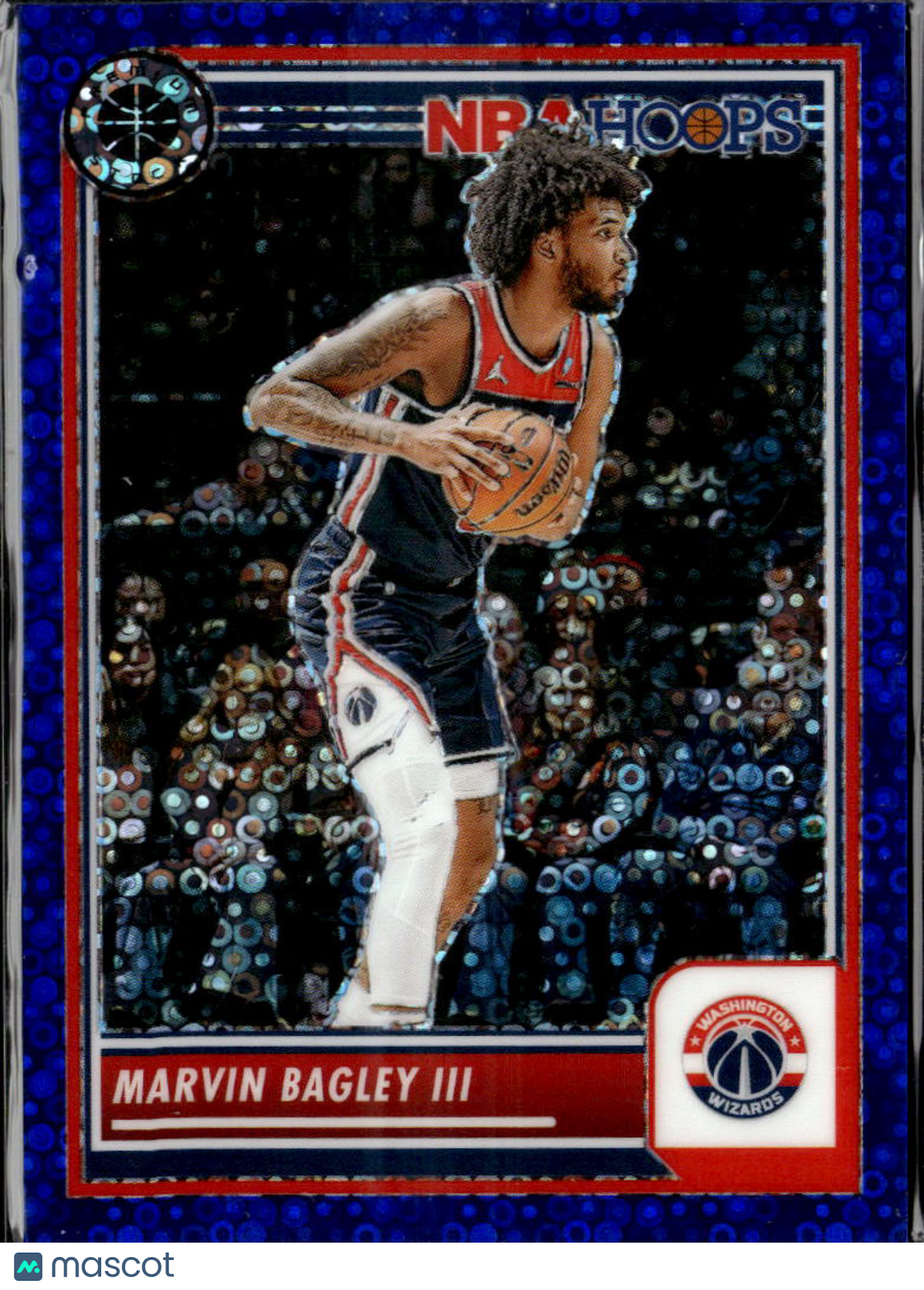 Marvin Bagley III 2024 NBA Hoops Blue Disco /99 Washington Wizards