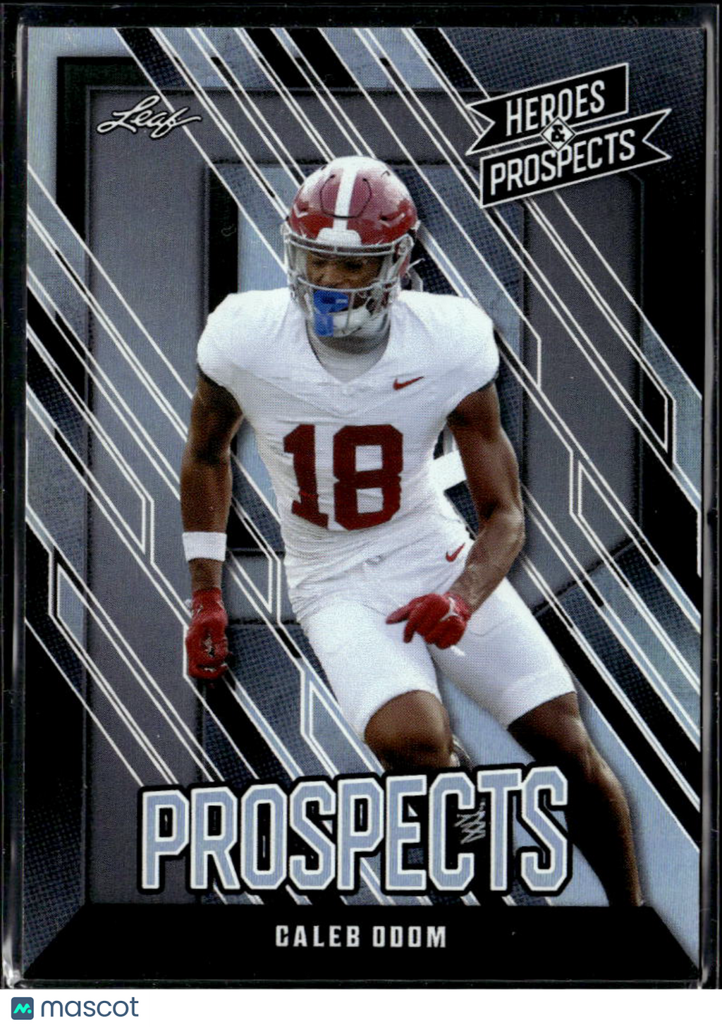Caleb Odom 2024 Leaf Heroes & Prospects /199 Alabama Crimson Tide