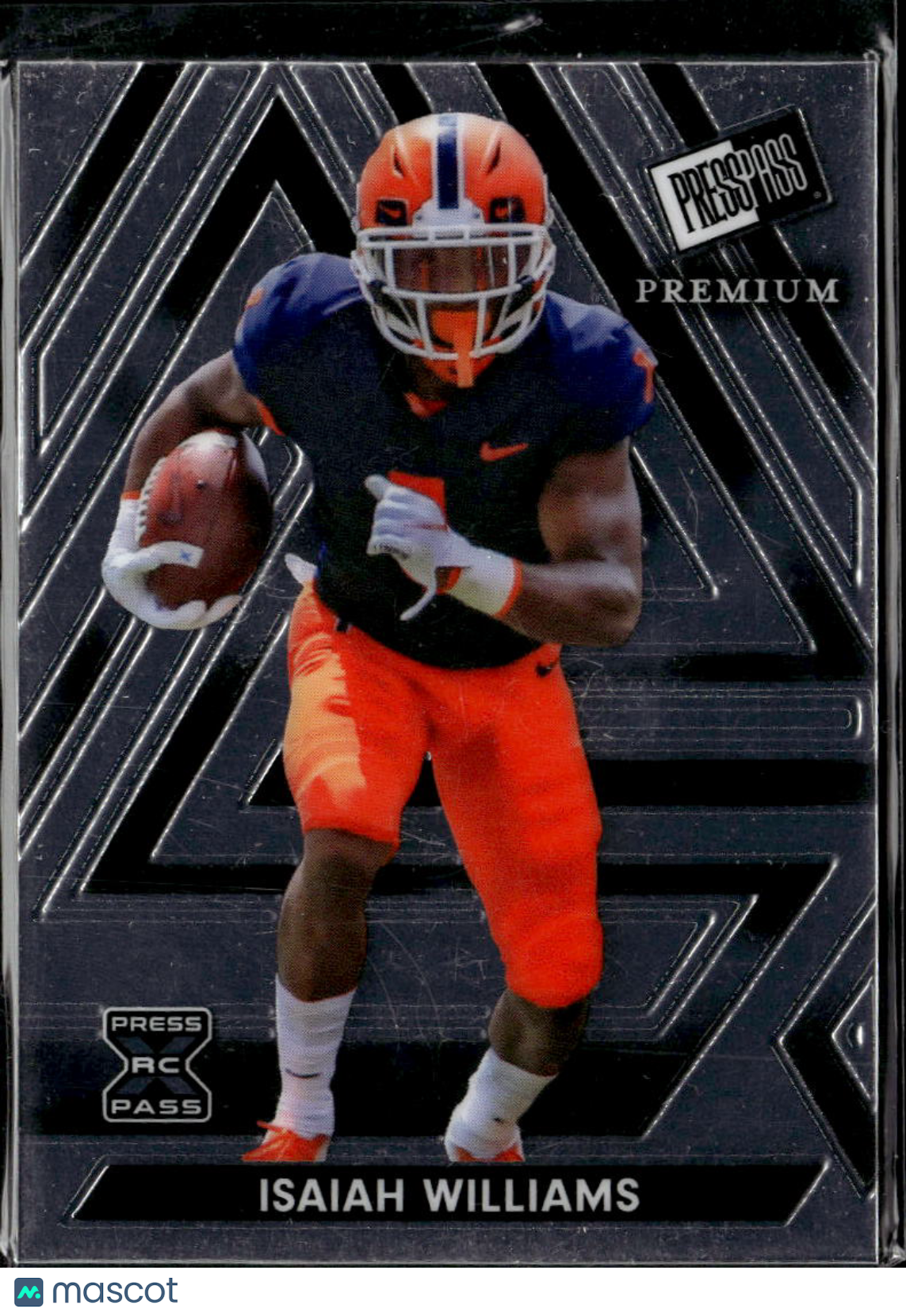 Isaiah Williams 2024 Press Pass Premium RC Illinois Fighting Illini