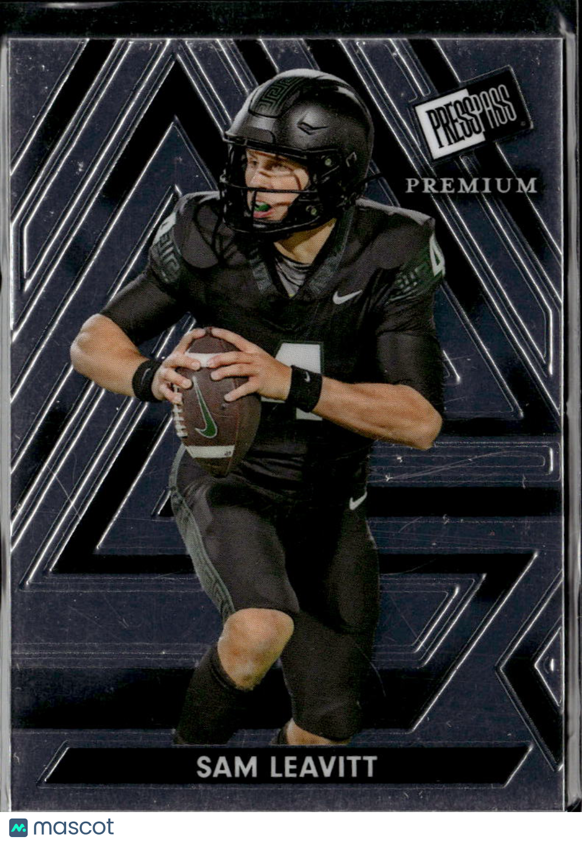 Sam Leavitt 2024 Leaf Press Pass Premium Rookie RC LSU