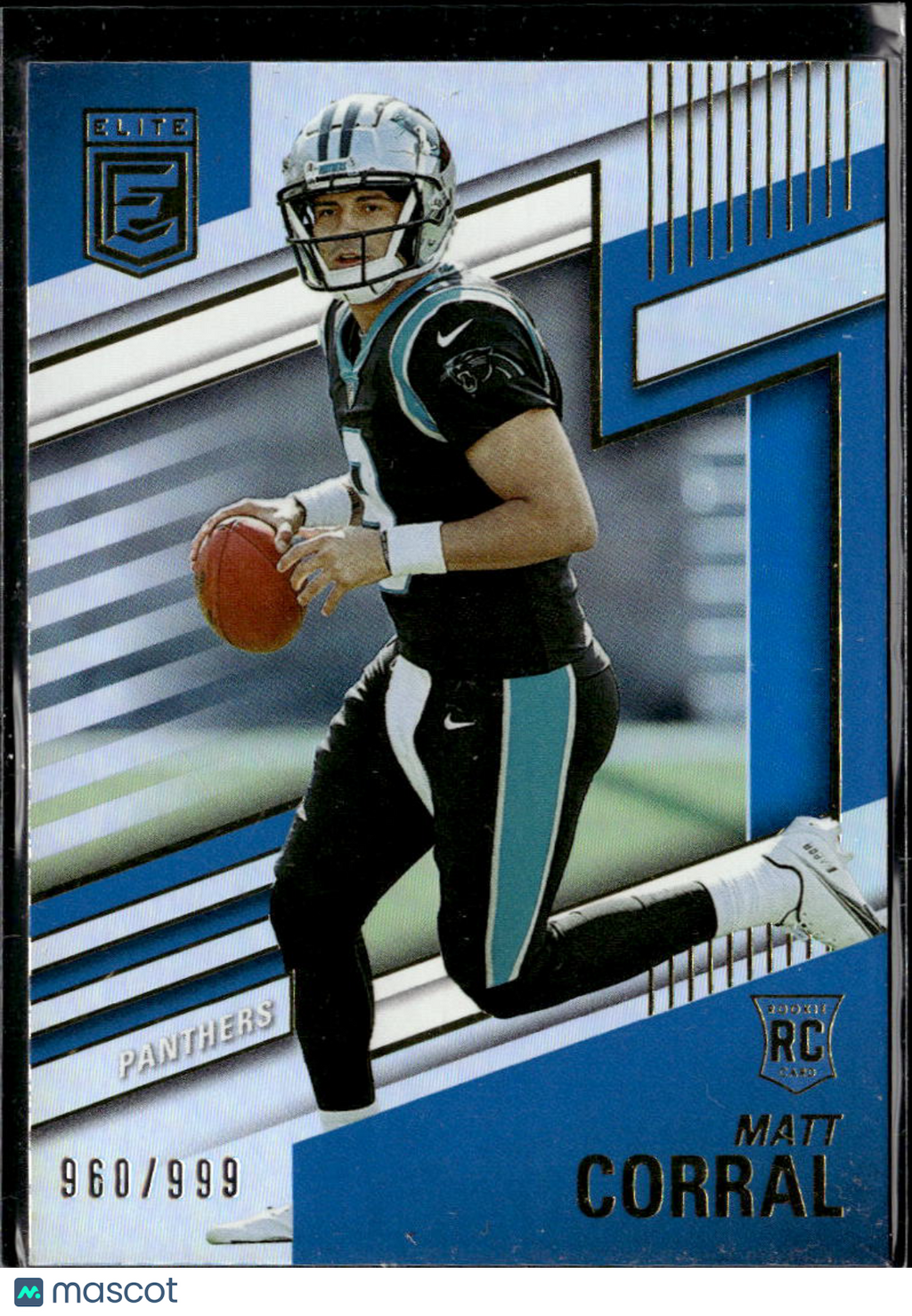 Matt Corral 2022 Elite RC Rookie /999 Carolina Panthers