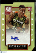 Kenny Vaccaro 2013 Elite Auto Autograph RC Gold /49 Texas Longhorns Saints