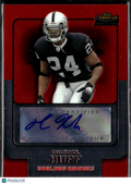 Michael Huff 2006 Topps Finest Auto Autograph RC Longhorns Oakland Raiders /199