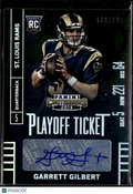 Garrett Gilbert 2014 Contenders Playoff Auto Autograph RC /199 St. Louis Rams