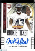 Jackson Jeffcoat 2014 Contenders Auto Autograph RC Longhorns Washington Redskins