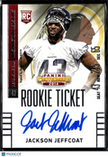 Jackson Jeffcoat 2014 Contenders Auto Autograph Variation RC Longhorns Redskins