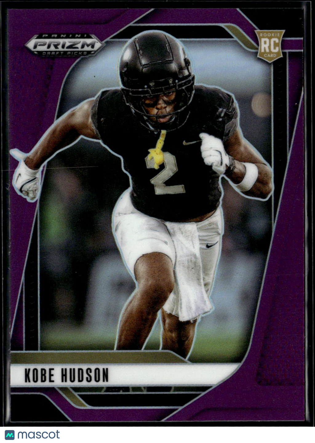 Kobe Hudson 2025 Prizm Draft Picks RC Purple UCF 30/99