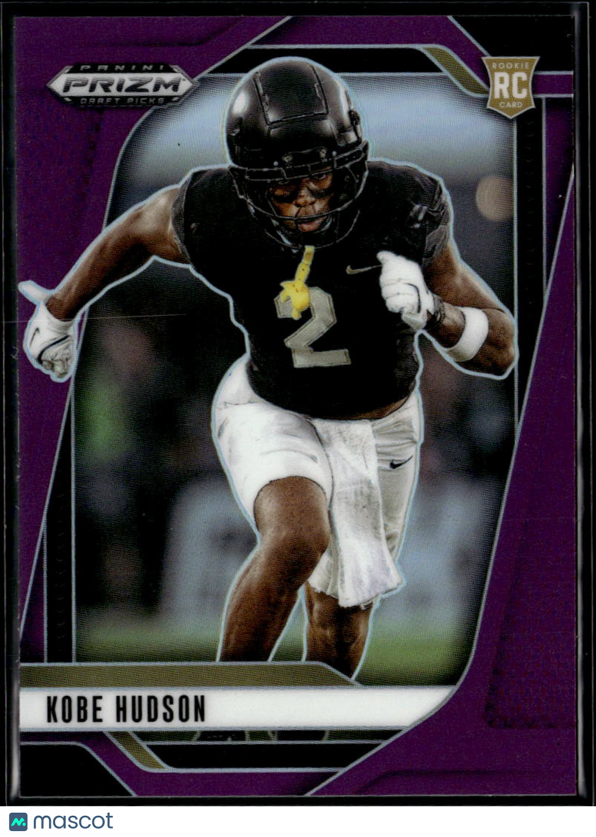 Kobe Hudson 2025 Prizm Draft Picks RC Purple UCF 30/99