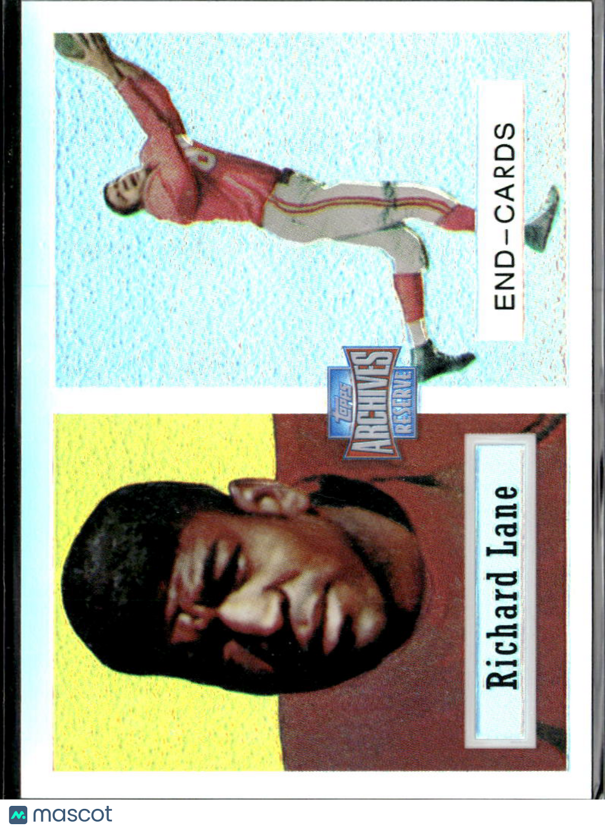 Richard Lane Dick Lane 2001 Topps Archives Reserve Refractor Chicago Cardinals