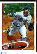 R.A. Dickey 2025 Topps Shoebox Treasures New York Mets