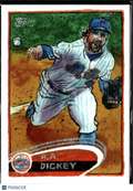 R.A. Dickey 2025 Topps Shoebox Treasures New York Mets