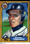 Alan Trammell 2025 Topps Shoebox Treasures Detroit Tigers