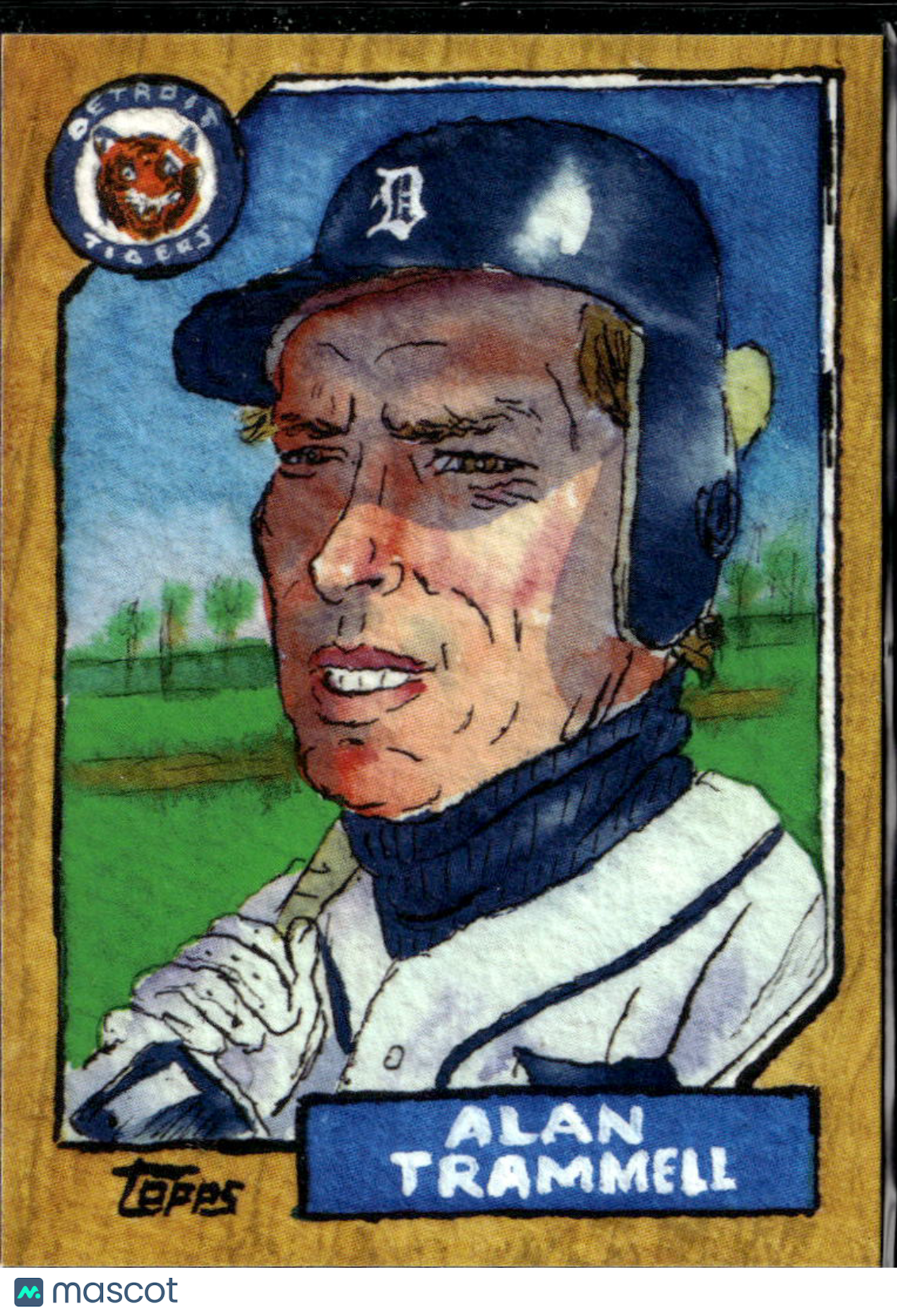 Alan Trammell 2025 Topps Shoebox Treasures Detroit Tigers