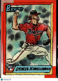 Spencer Schwellenbach 2025 Topps Series 1 Shoebox Treasures RC Atlanta Braves