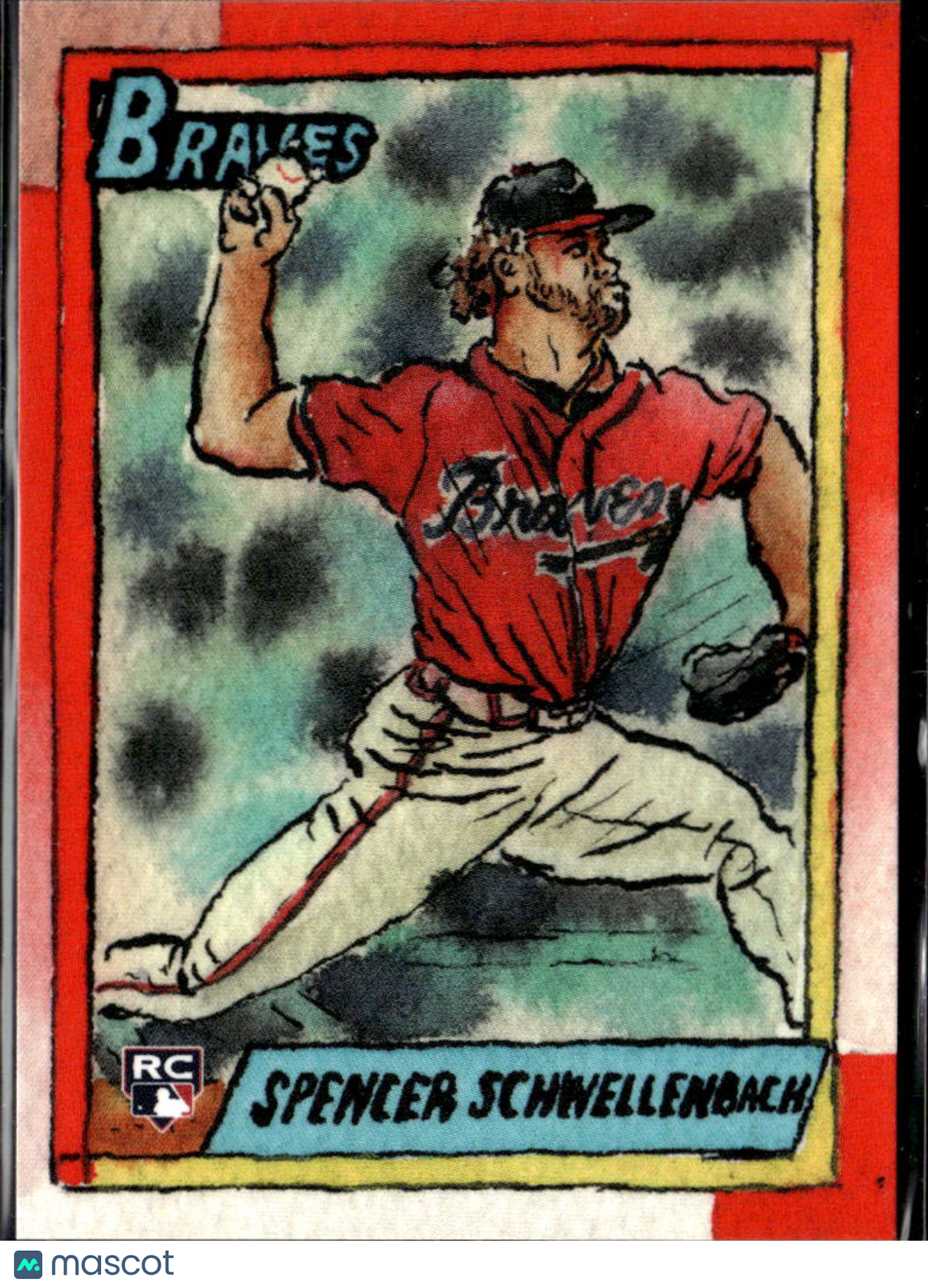 Spencer Schwellenbach 2025 Topps Series 1 Shoebox Treasures RC Atlanta Braves