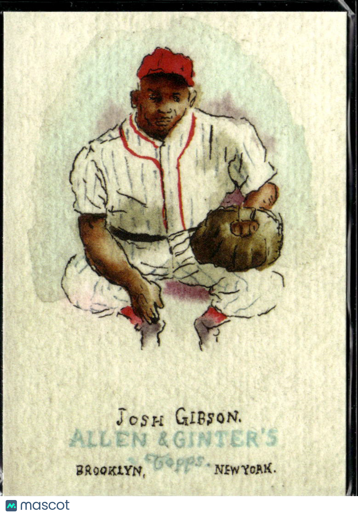 Josh Gibson 2025 Topps Allen & Ginter Shoebox Treasures Homestead Grays