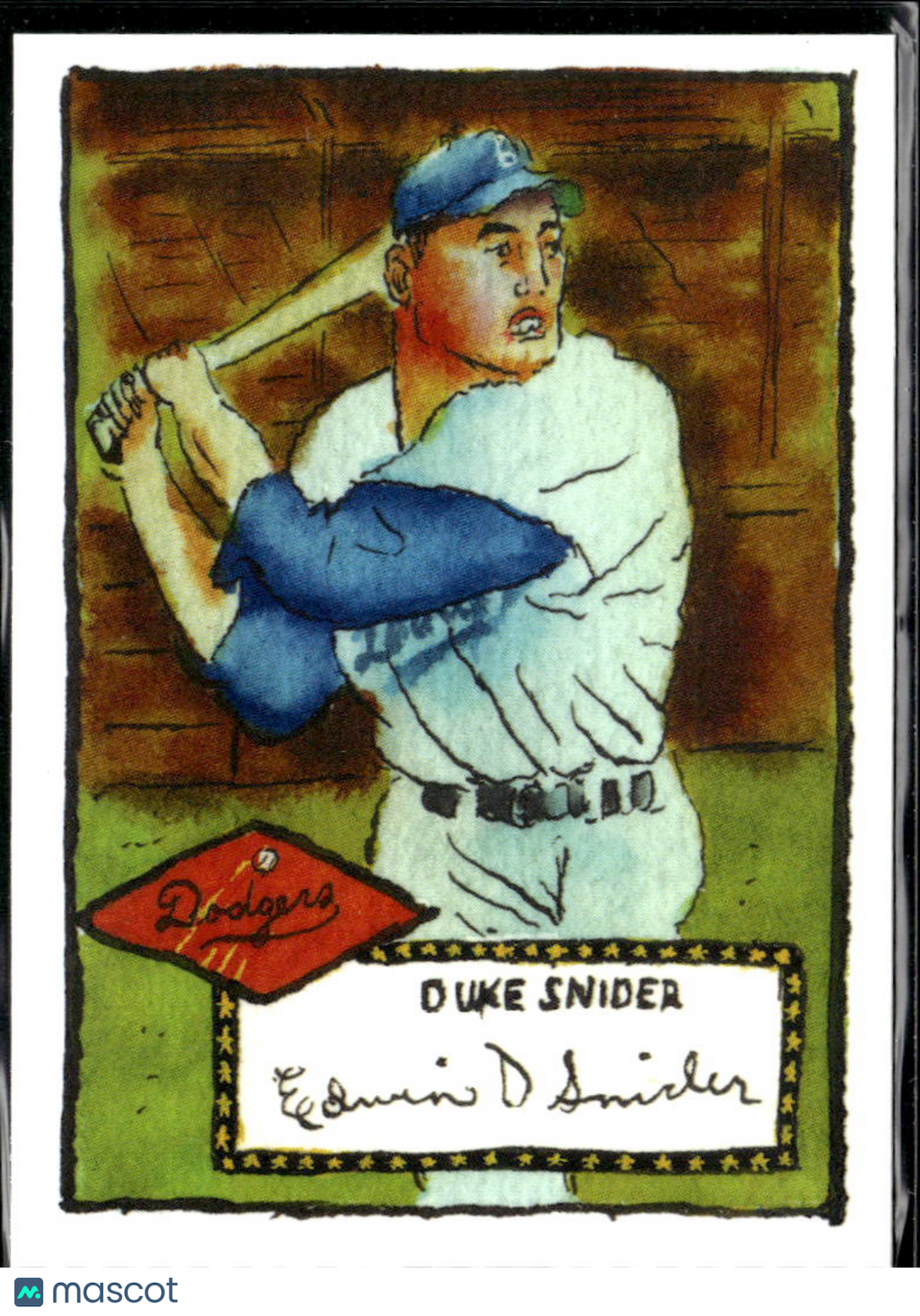 Duke Snider 2025 Topps Shoebox Treasures Brooklyn Dodgers