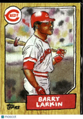 Barry Larkin 2025 Topps Shoebox Treasures Cincinnati Reds