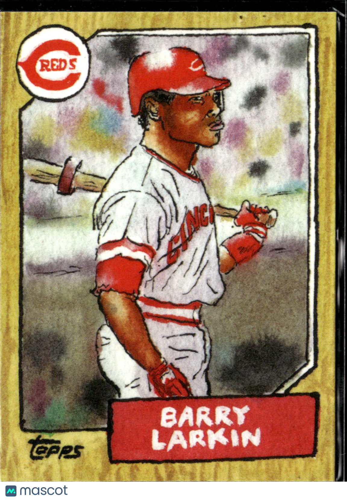 Barry Larkin 2025 Topps Shoebox Treasures Cincinnati Reds
