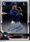 Jordan Groshans 2018 Bowman Chrome 1st Auto Autograph Toronto Blue Jays