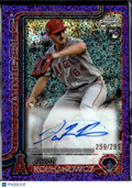 Jack Kochanowicz 2025 Topps Chrome Auto Autograph RC 259/299 Los Angeles Angels